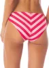 Maaji Apple Stripes Iconic Low Rise Thin Side Bikini Bottom sold by Maaji