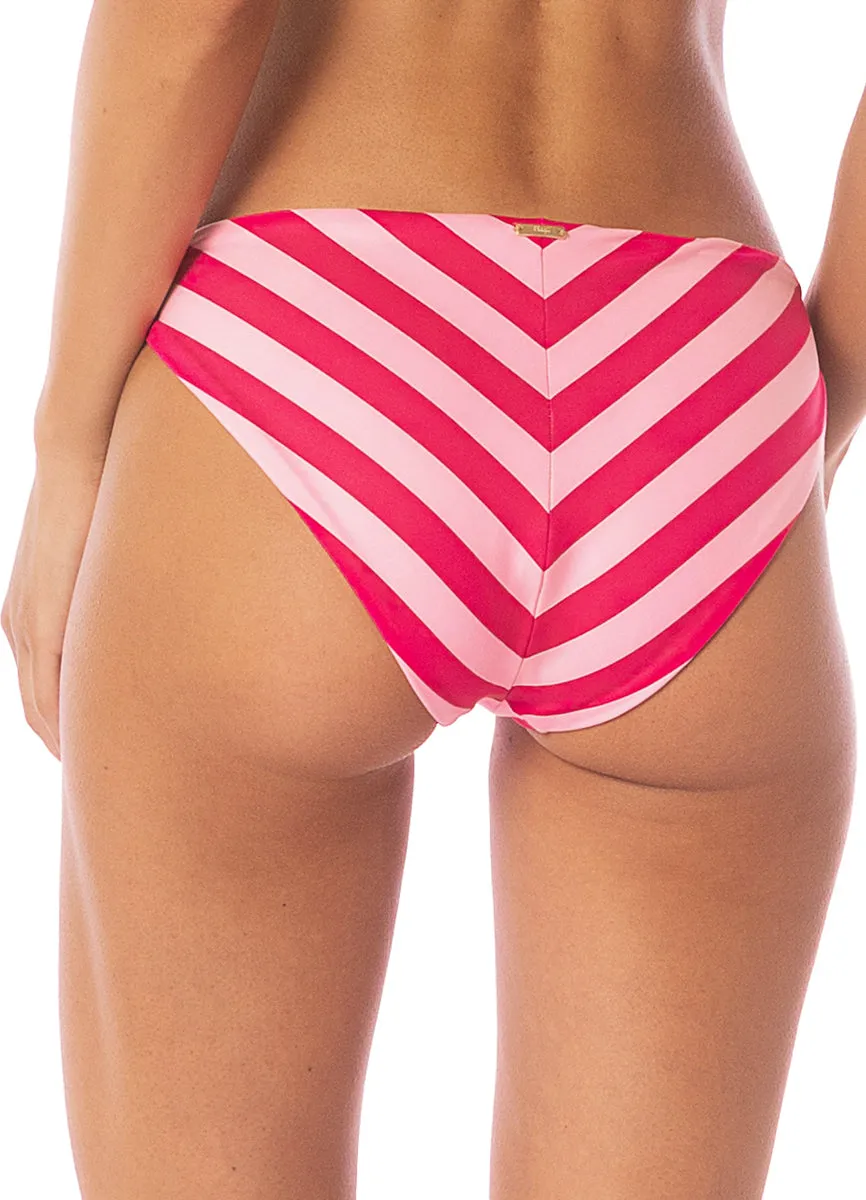 Maaji Apple Stripes Iconic Low Rise Thin Side Bikini Bottom sold by Maaji product image thumbnail 4