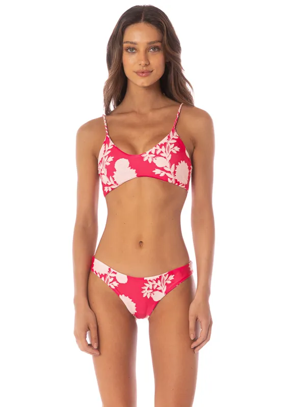 Maaji Candy Flowery Liberty  Sporty Bralette Bikini Top sold by Maaji