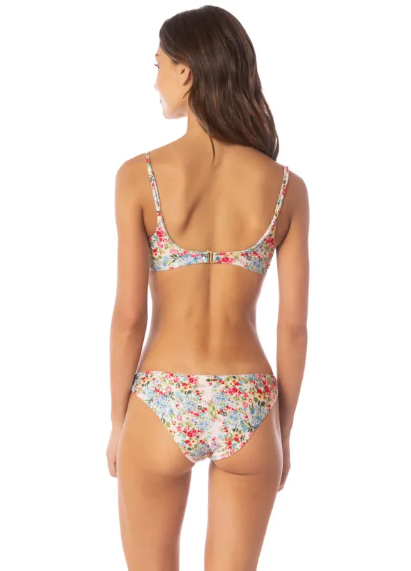 Maaji Love In Bloom Iconic  Low Rise Thin Side Bikini Bottom sold by Maaji