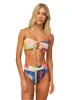 Maaji Paradise Postals Sully High Rise/High Leg Bikini Bottom sold by Maaji