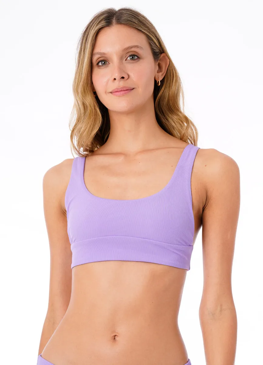 Maaji Periwinkle Donna Sporty Bralette Bikini Top sold by Maaji