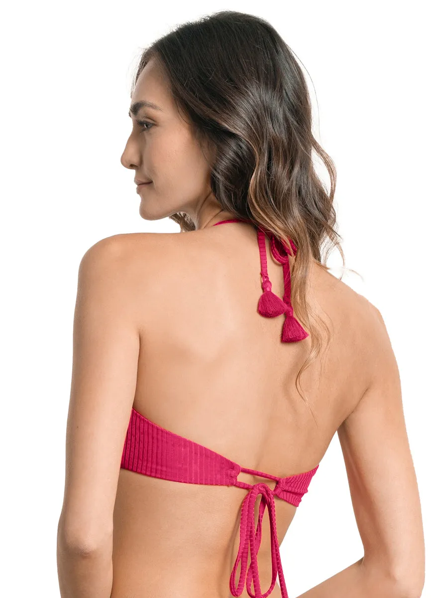 Maaji Strawberry Chicago Halter Bralette Bikini Top sold by Maaji product image thumbnail 4
