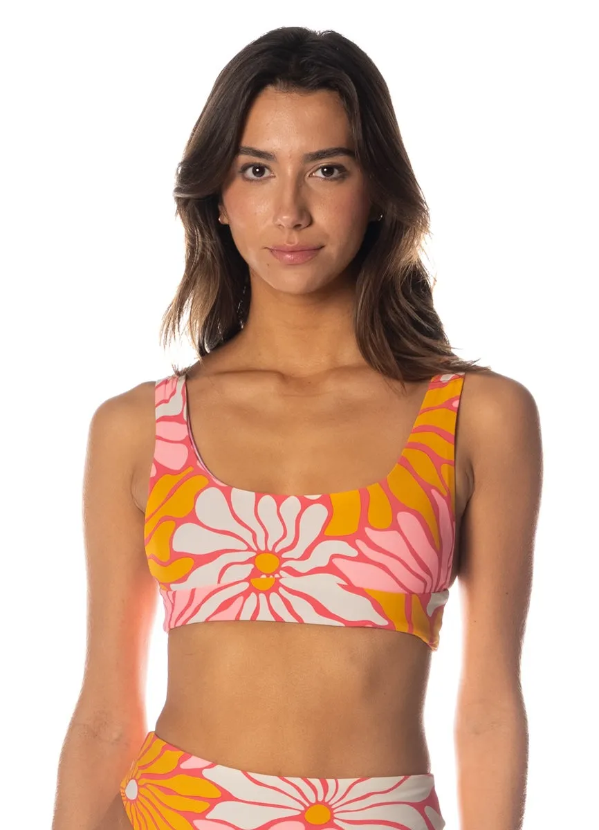 Maaji Dali Flowers Donna Sporty Bralette Bikini Top sold by Maaji product image thumbnail 5