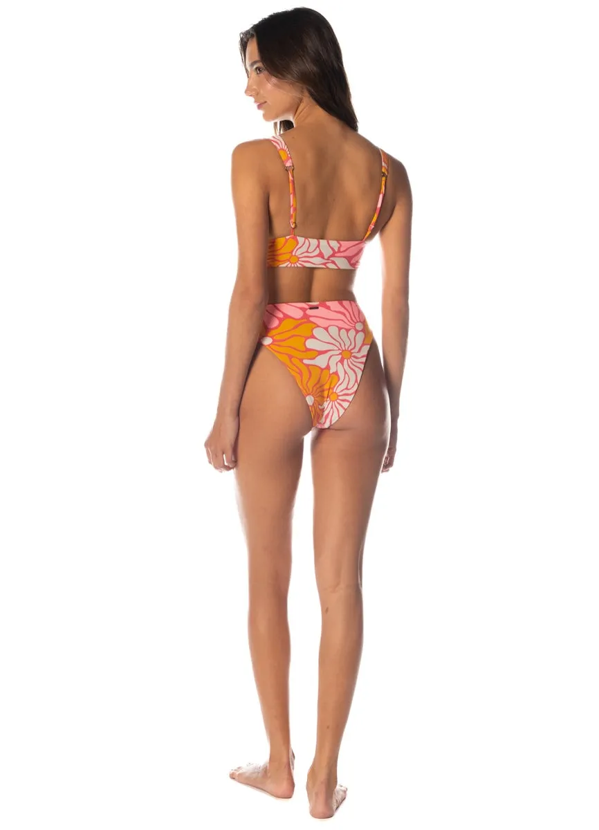 Maaji Dali Flowers Donna Sporty Bralette Bikini Top sold by Maaji