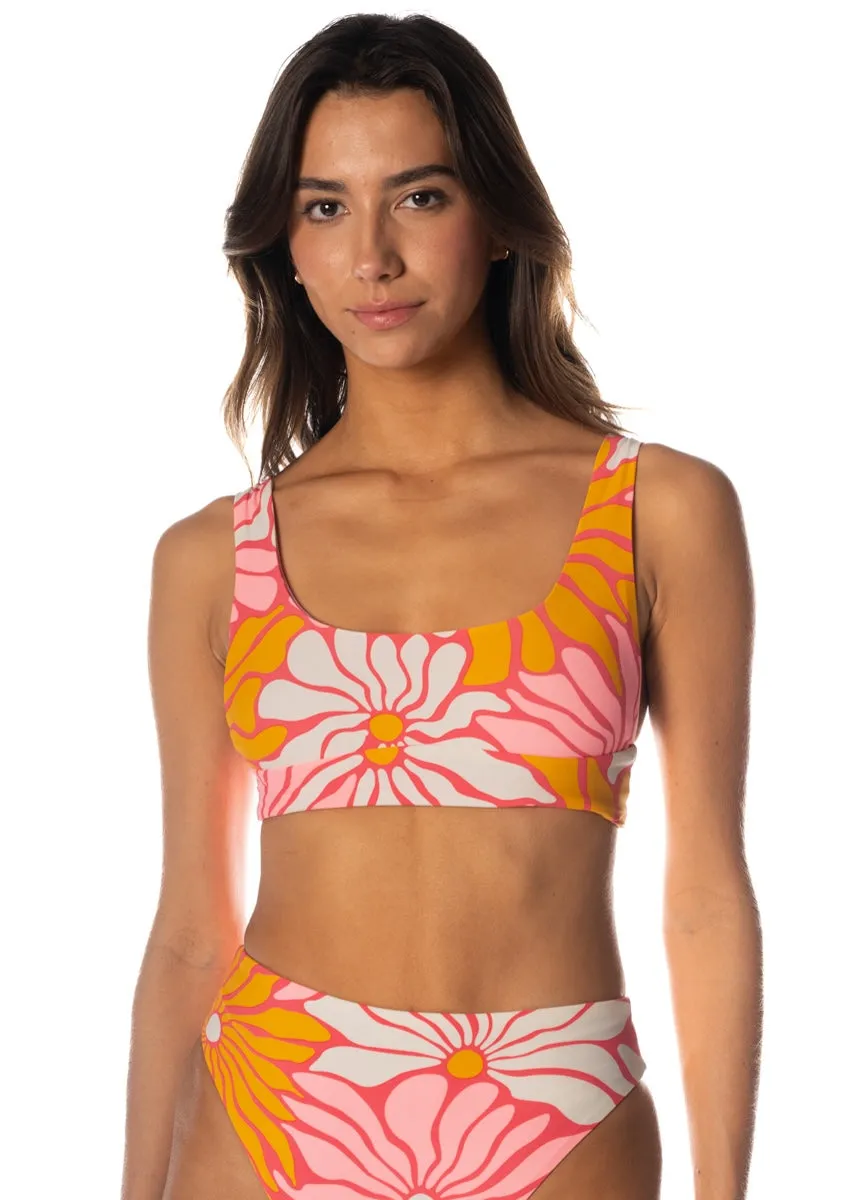 Maaji Dali Flowers Donna Sporty Bralette Bikini Top sold by Maaji product image thumbnail 4