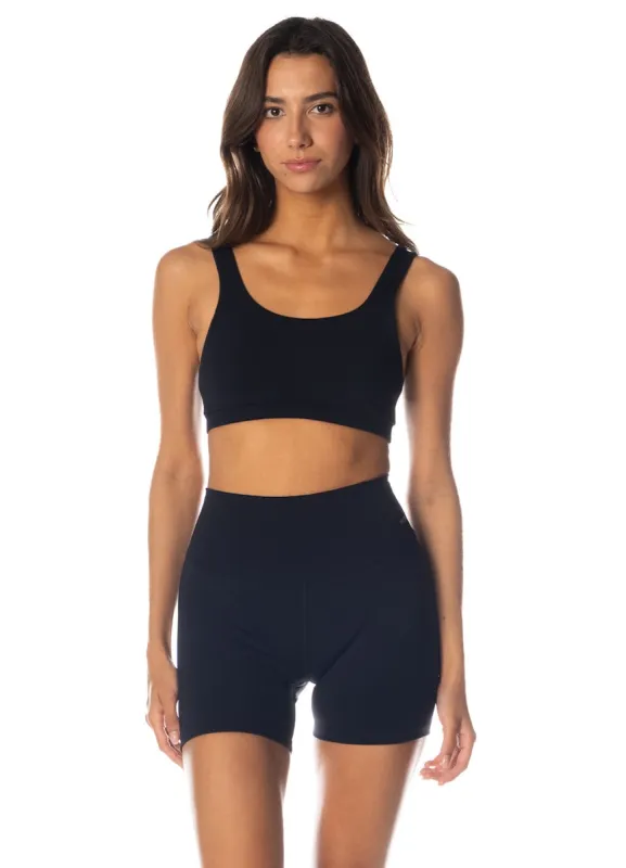 Maaji Dark Whiz Medium Impact Sports Bra sold by Maaji