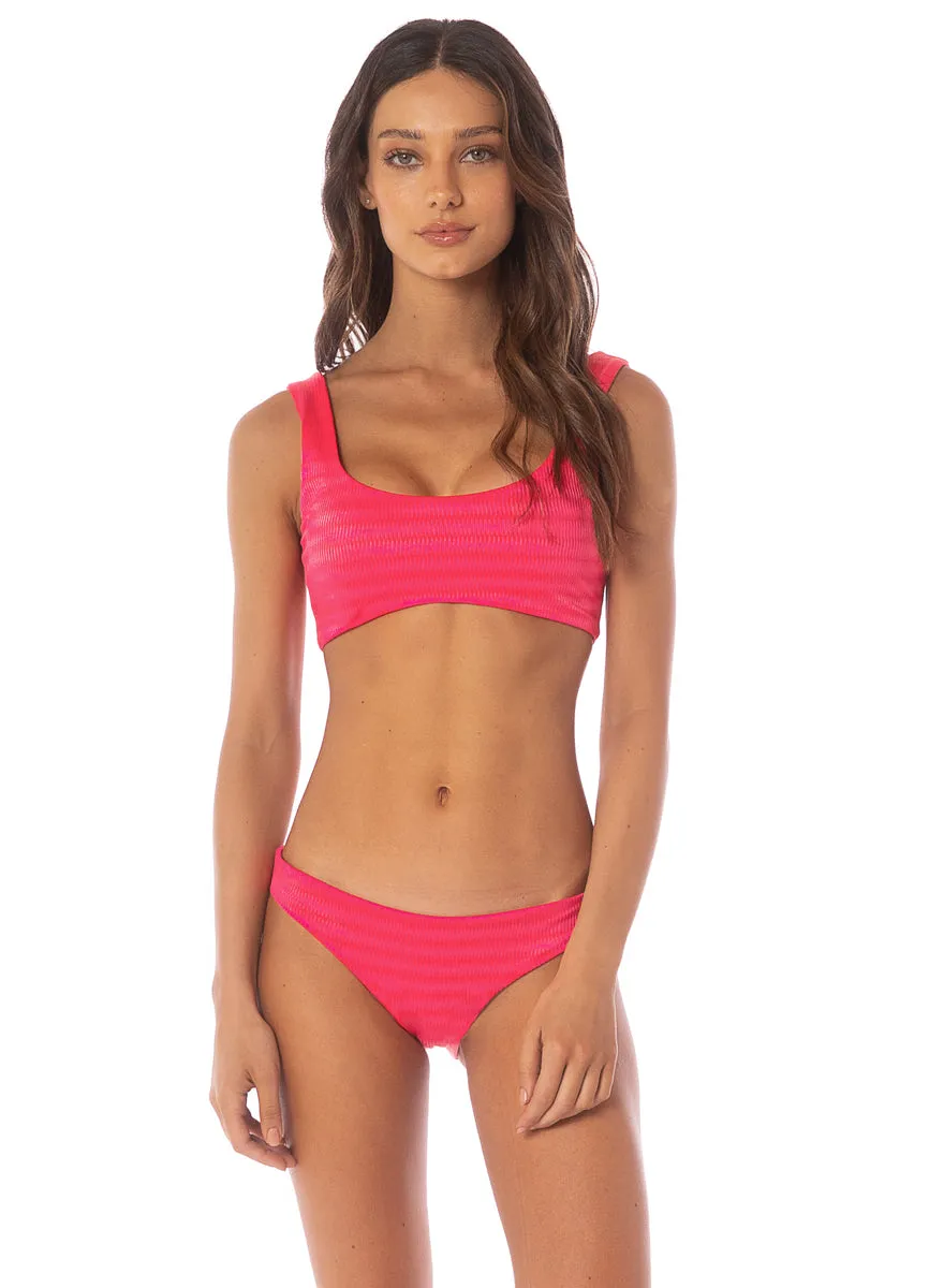 Maaji Lightpink Flowerbed Dazzle Classic Bralette Bikini Top sold by Maaji product image thumbnail 3