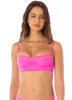 Maaji Poppy Pink Shore Unmolded Underwire Bikini Top sold by Maaji