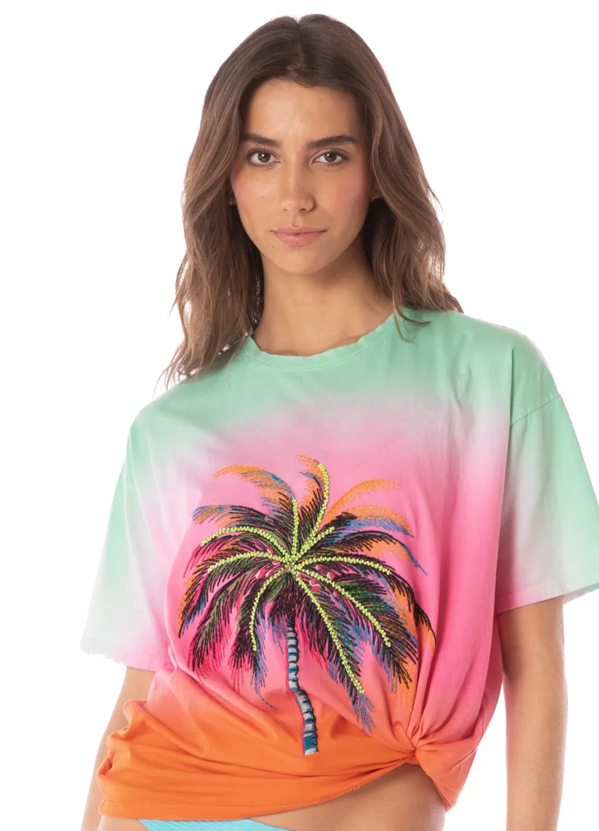 Maaji Colorful Dye Azalea T-Shirt sold by Maaji product image thumbnail 4