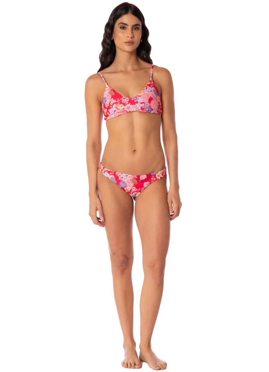 Maaji Flowers Fields Flirt Low Rise Thin Side Bikini Bottom sold by Maaji product image thumbnail 5