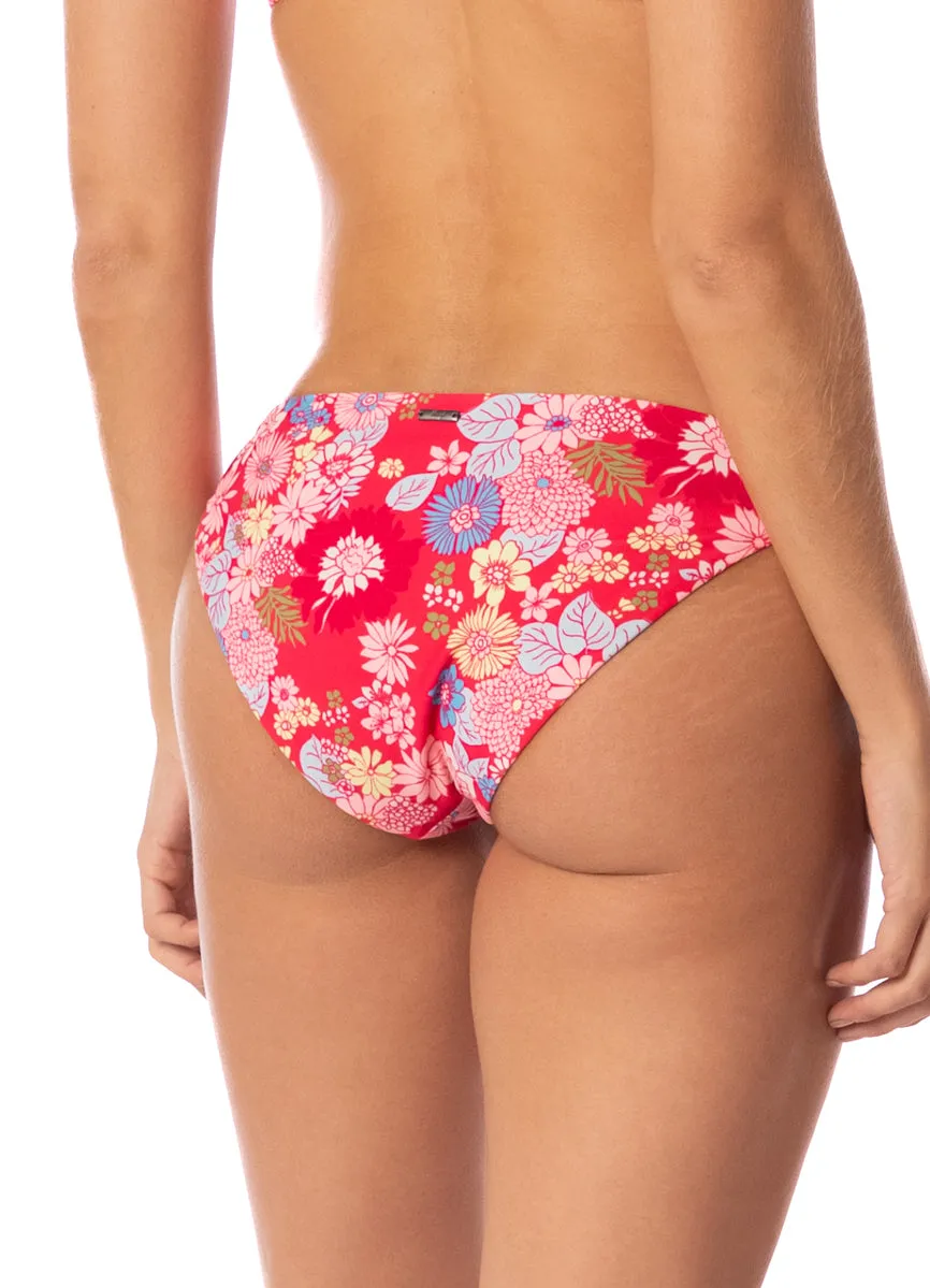 Maaji Flowers Fields Flirt Low Rise Thin Side Bikini Bottom sold by Maaji product image thumbnail 4
