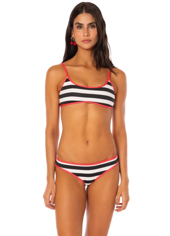 Maaji Rugby Rush Lane   Sporty Bralette Bikini Top sold by Maaji