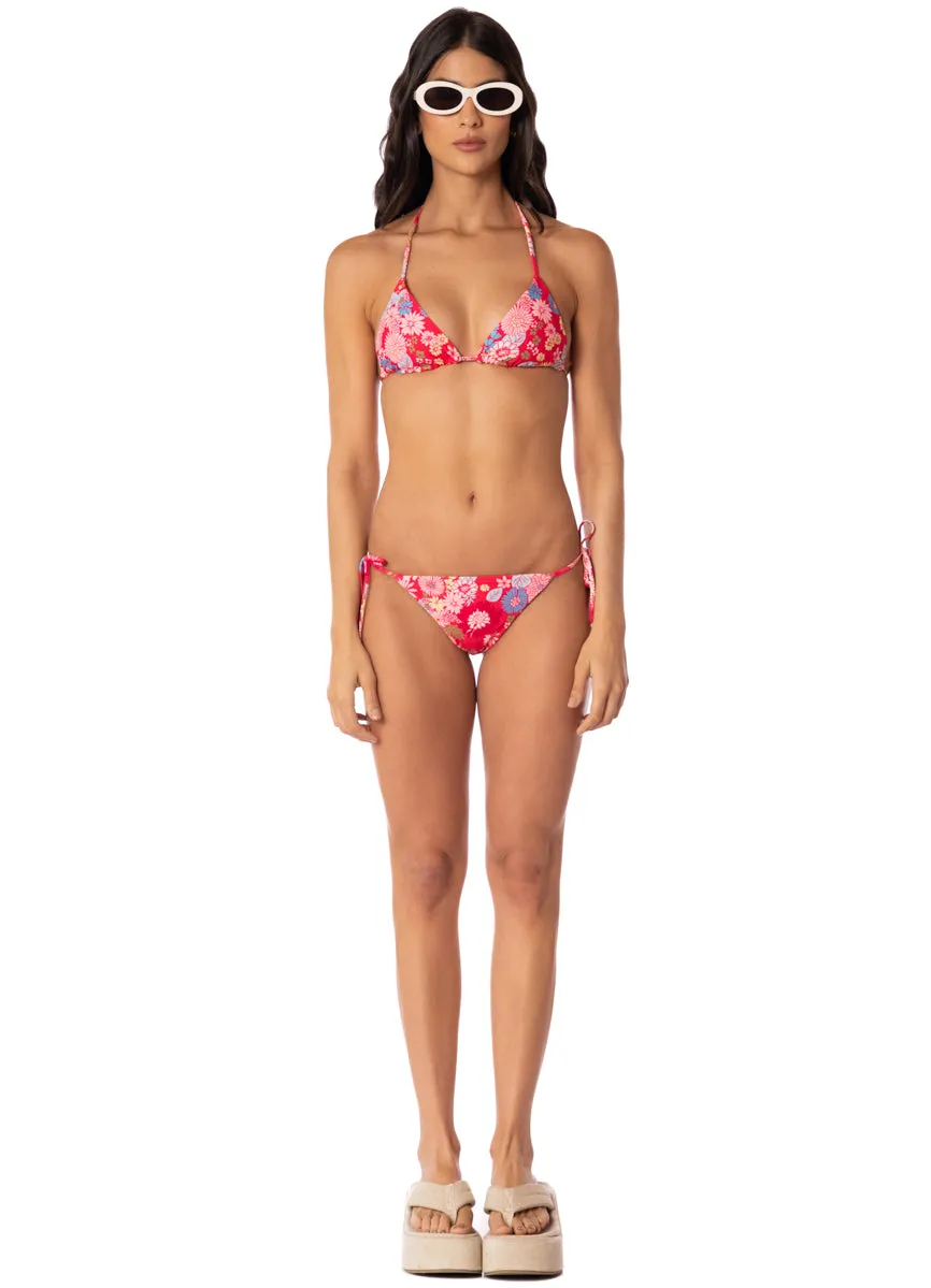 Maaji Flowers Fields Balmy Sliding Triangle Bikini Top sold by Maaji product image thumbnail 4