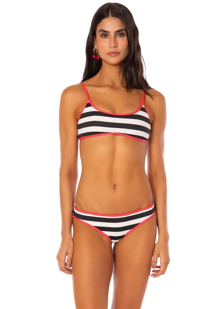 Maaji Rugby Rush Flirt Low Rise Thin Side Bikini Bottom sold by Maaji product image thumbnail 2