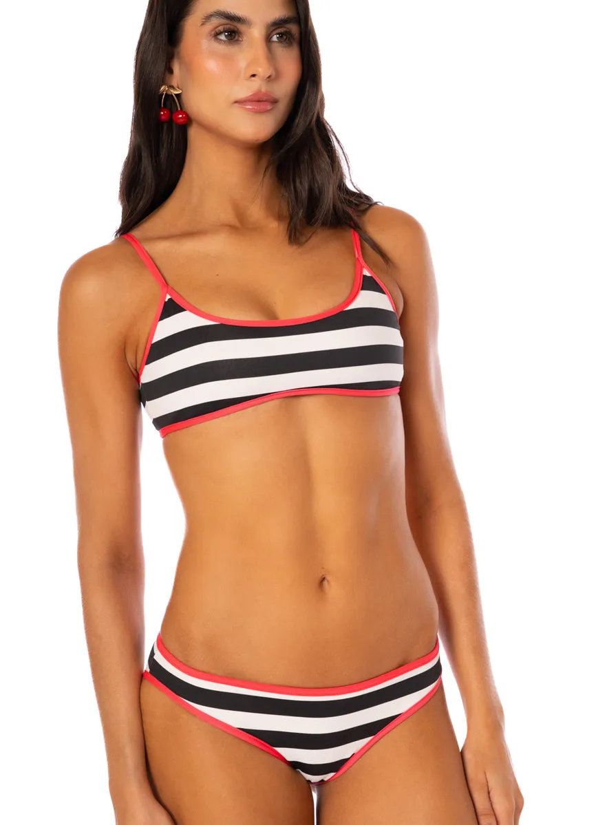 Maaji Rugby Rush Flirt Low Rise Thin Side Bikini Bottom sold by Maaji product image thumbnail 5