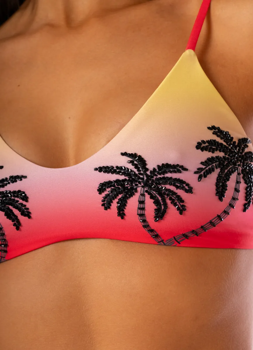 Maaji Cherry Palm Liberties Classic Bralette Bikini Top sold by Maaji product image thumbnail 2