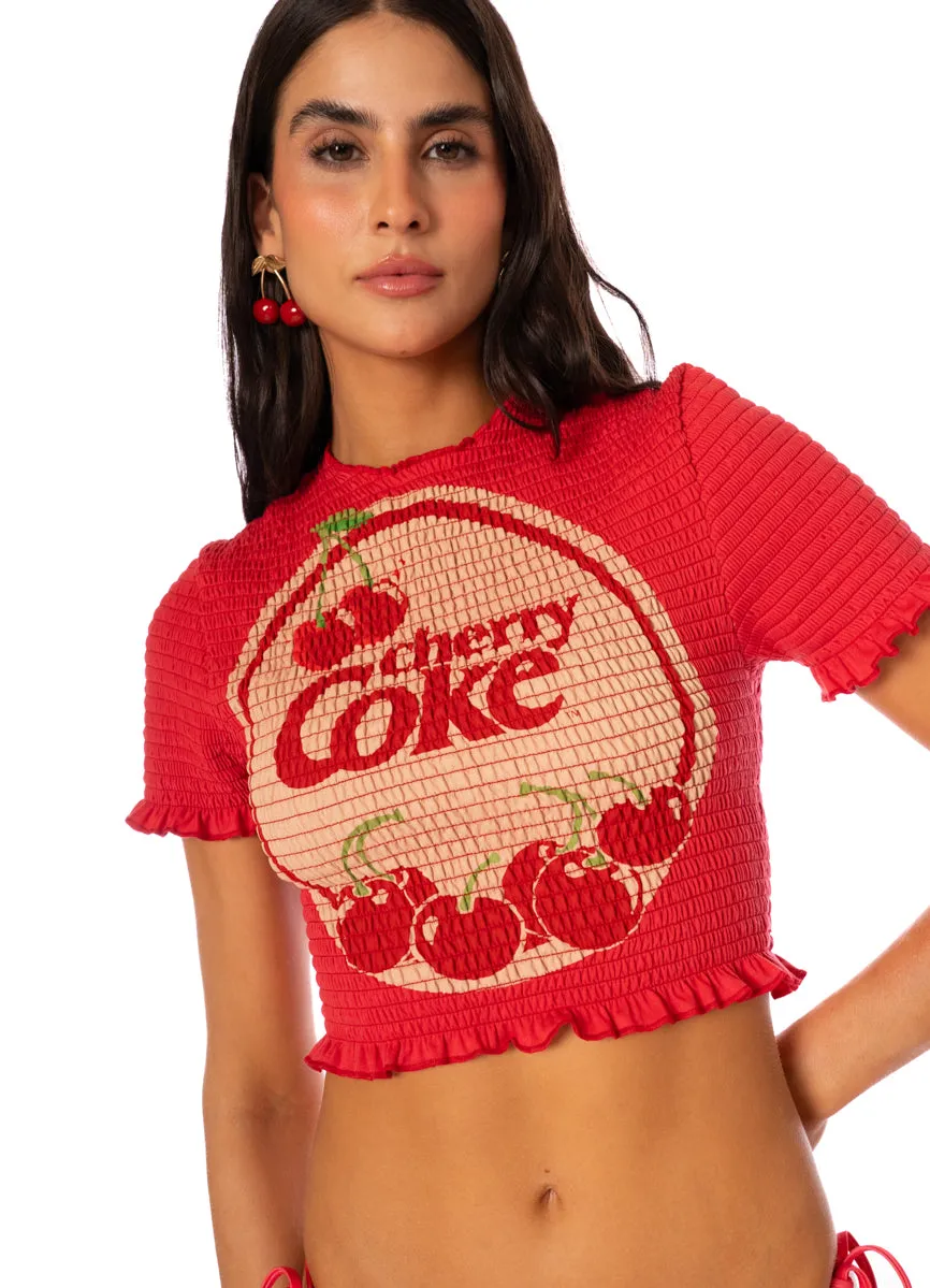 Maaji Cherry Bomb Nerina Crop Top sold by Maaji product image thumbnail 5