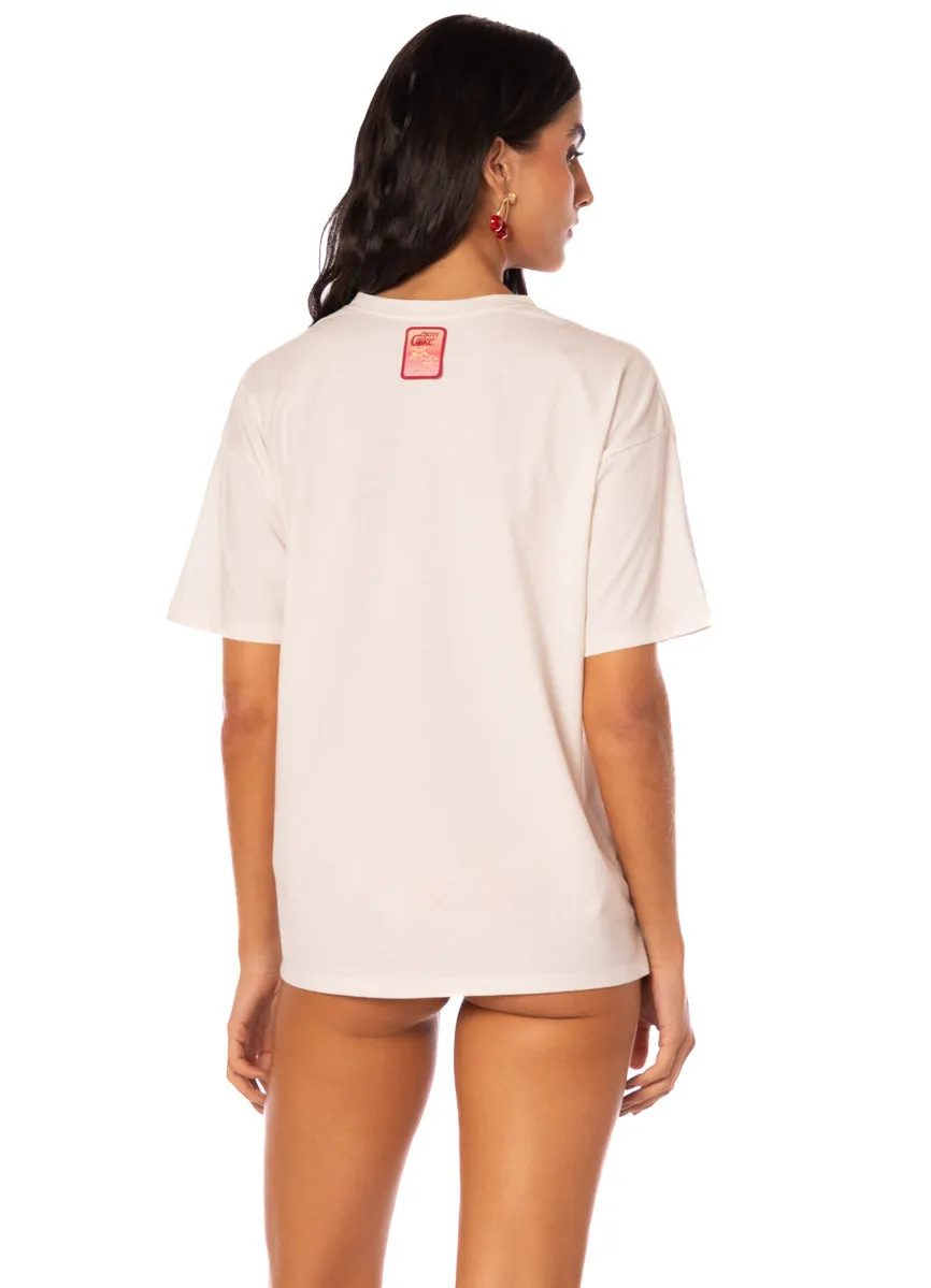 Maaji White Heat Azalea T-Shirt sold by Maaji product image thumbnail 2