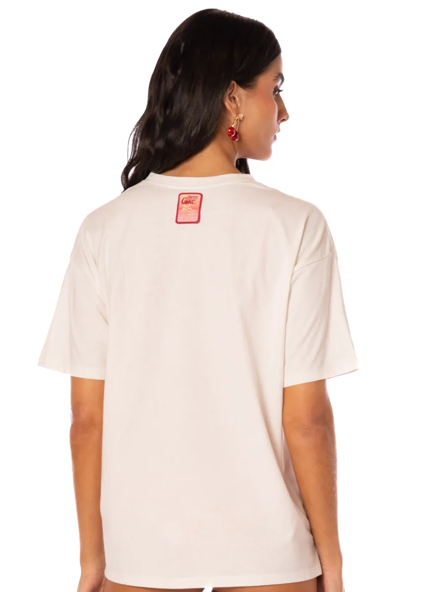 Maaji White Heat Azalea T-Shirt sold by Maaji product image thumbnail 5