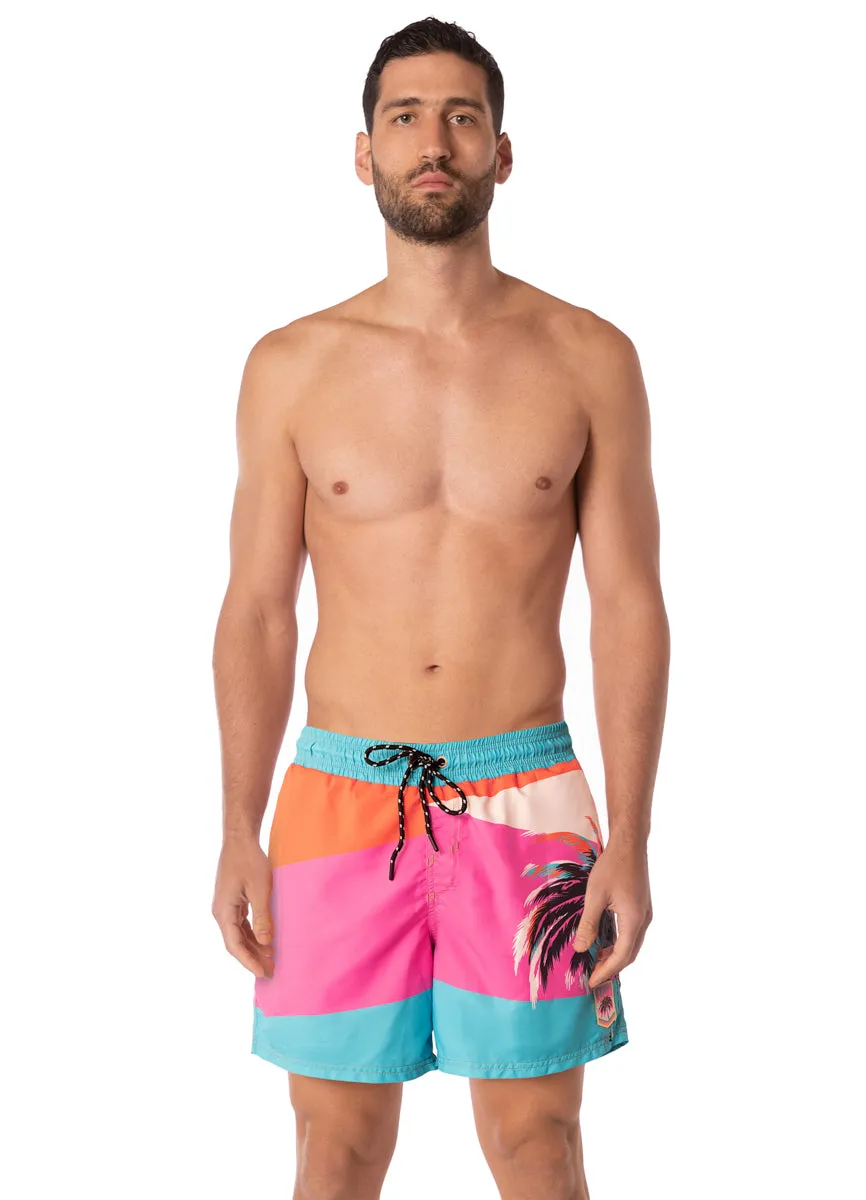 Maaji Electric Sunrise Sailor Men Trunks sold by Maaji