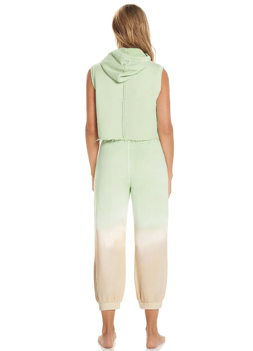 Maaji Charm Mint Sleeveless Cropped Hoodie sold by Maaji product image thumbnail 4
