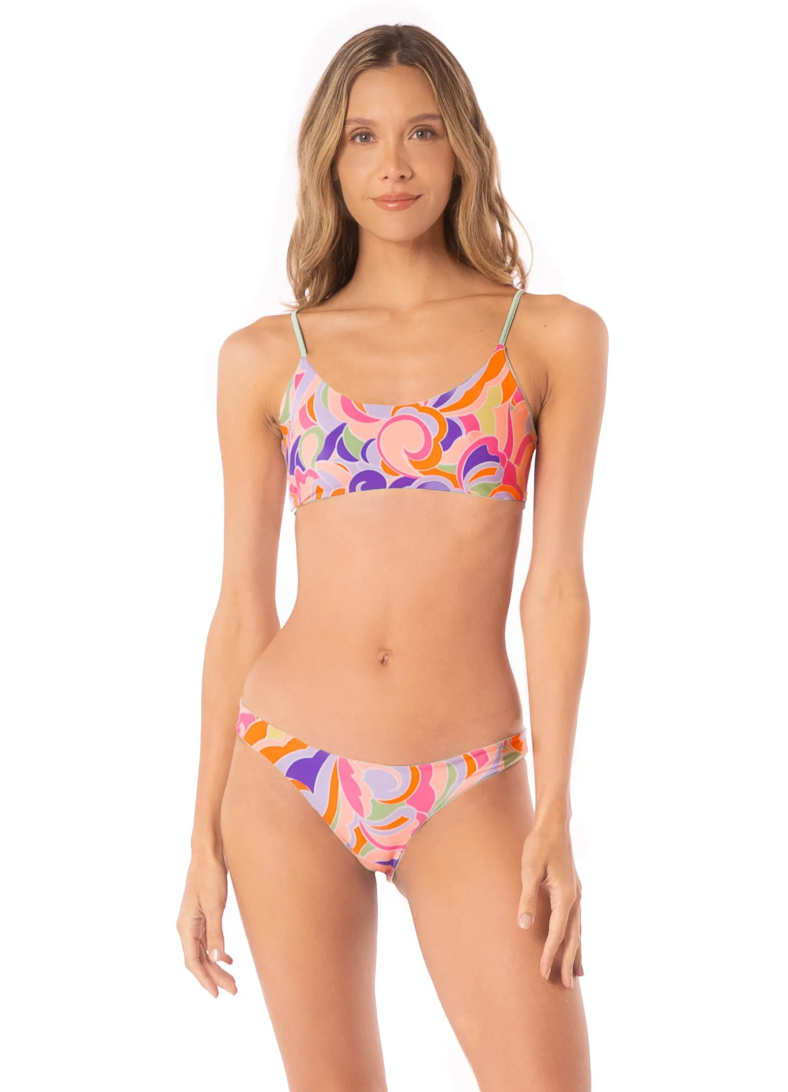 Maaji Fair Aqua Flirt reversible thin side bikini bottom sold by Maaji product image thumbnail 5