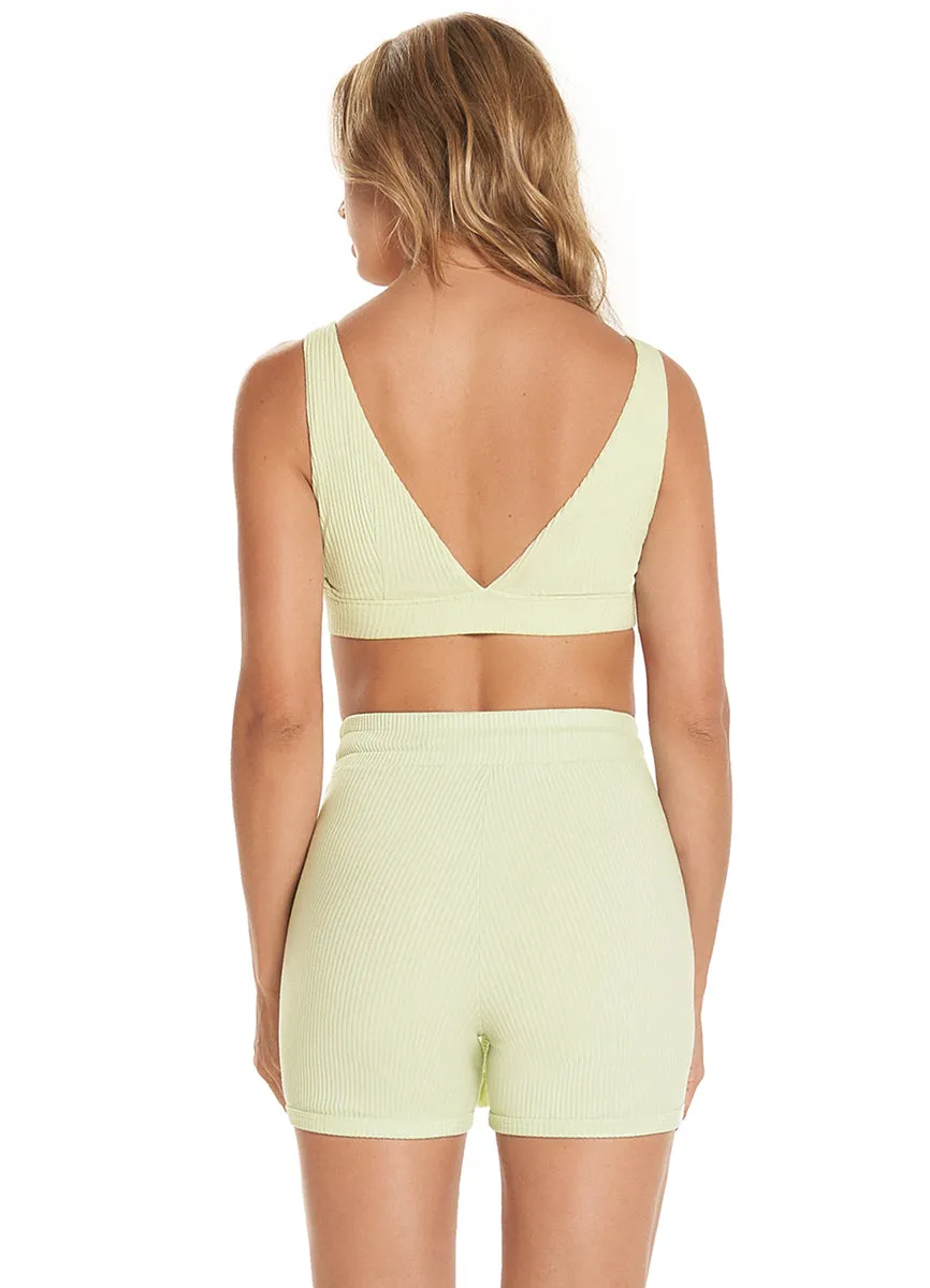 maaji smiler pebble rib bralette top sold by Maaji product image thumbnail 4