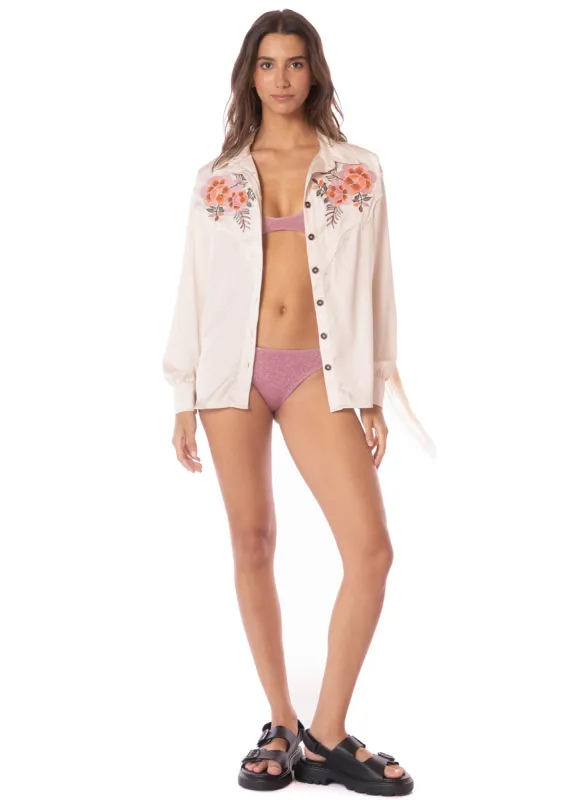 Maaji Soft Sand Mathilde Long Shirt made by Maaji