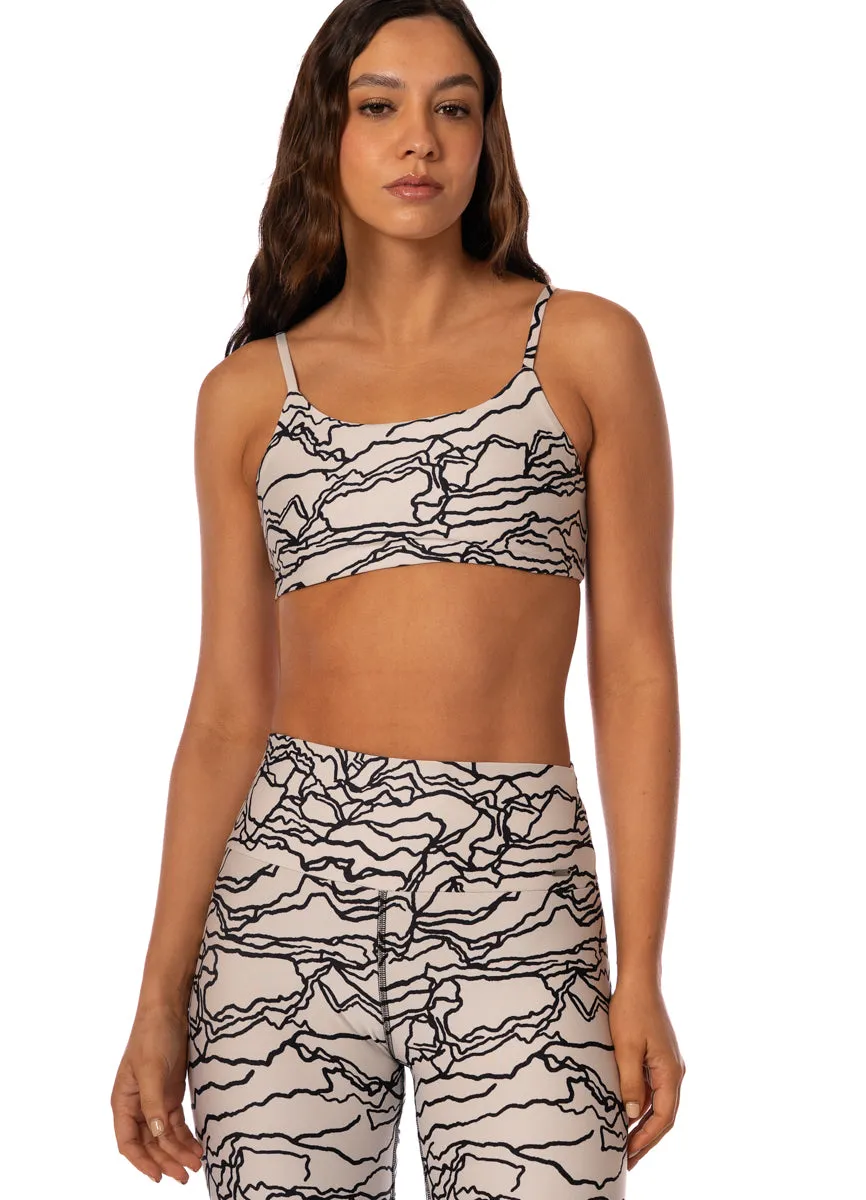 Maaji Brin Rocky Eggnoog Low Impact Sports Bra sold by Maaji product image thumbnail 4