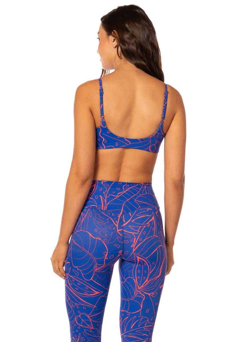 Maaji Brin Retro Blue Low Impact Sports Bra sold by Maaji product image thumbnail 5