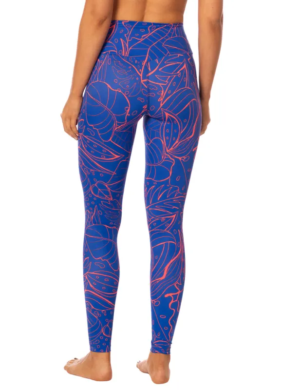 Maaji Marvel Retro Blue High Rise Full Legging sold by Maaji