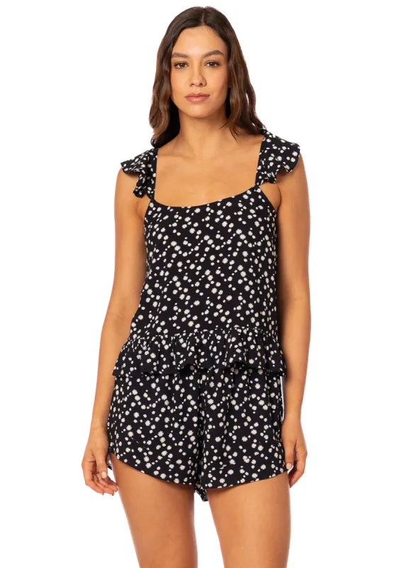 Maaji Serenity Ditsy Daisy Short Sleeve Short Set sold by Maaji