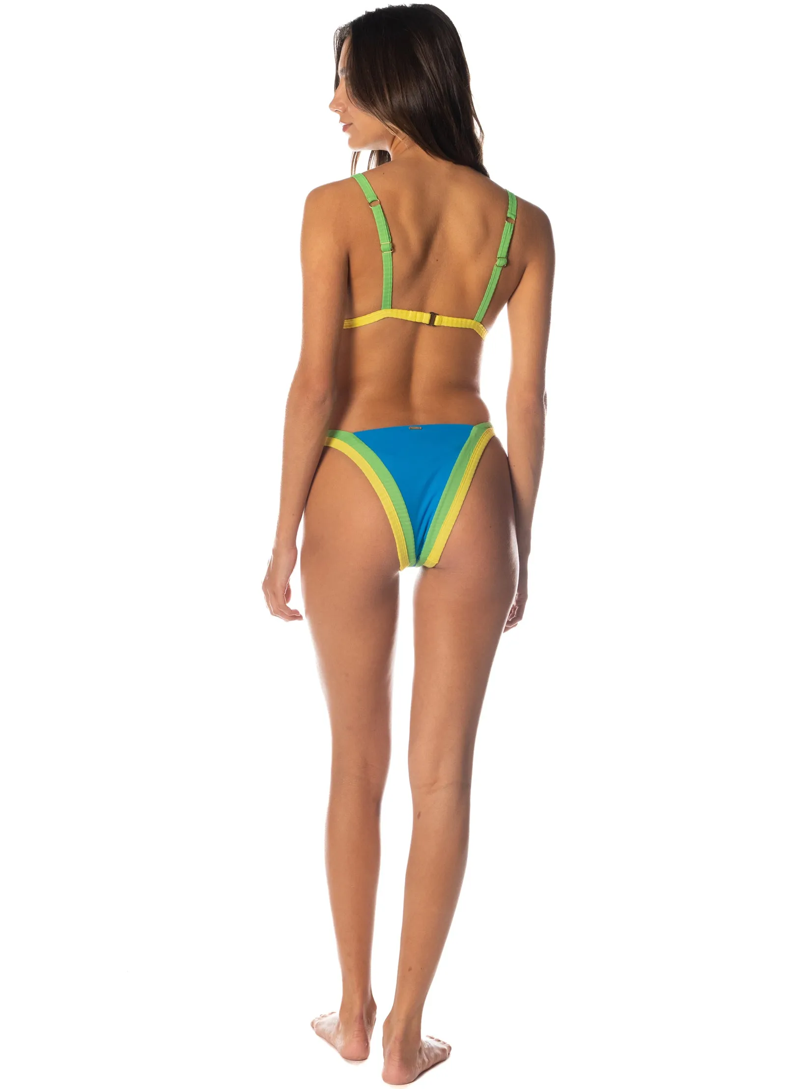 Maaji Blue Lagoon Trinity Regular Rise V Front Bikini Bottom sold by Maaji product image thumbnail 5