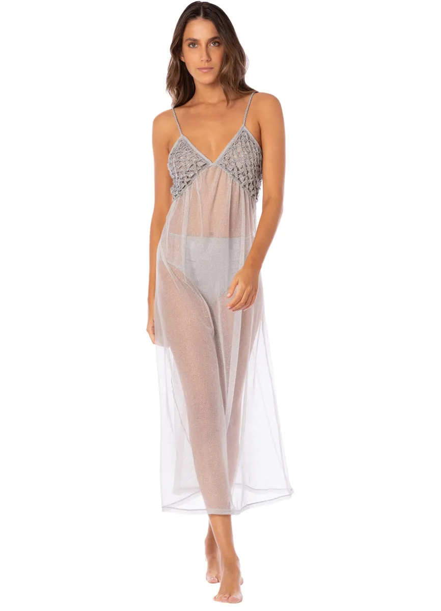 Maaji Sparkle Mesh Lady Lux Long Dress sold by Maaji