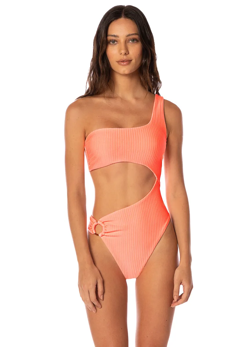 Maaji Blush Cora Lousie Cut Out One Piece sold by Maaji