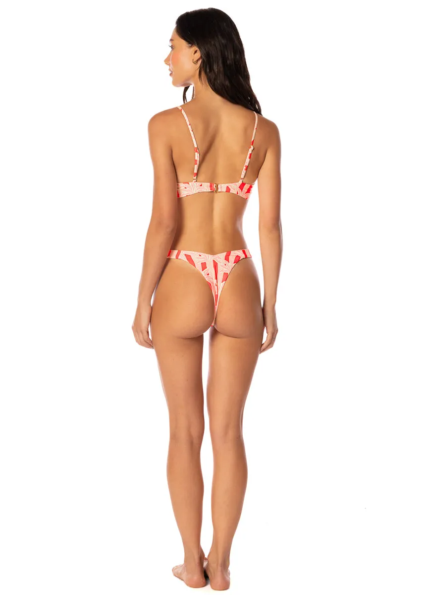 Maaji Palm Plantation Waikiki Regular Rise Double V Bikini Bottom sold by Maaji product image thumbnail 5