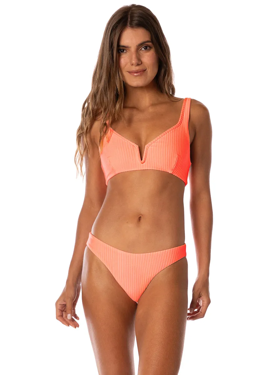 Maaji Blush Cora Sublimity Regular Rise Classic Bikini Bottom sold by Maaji product image thumbnail 4