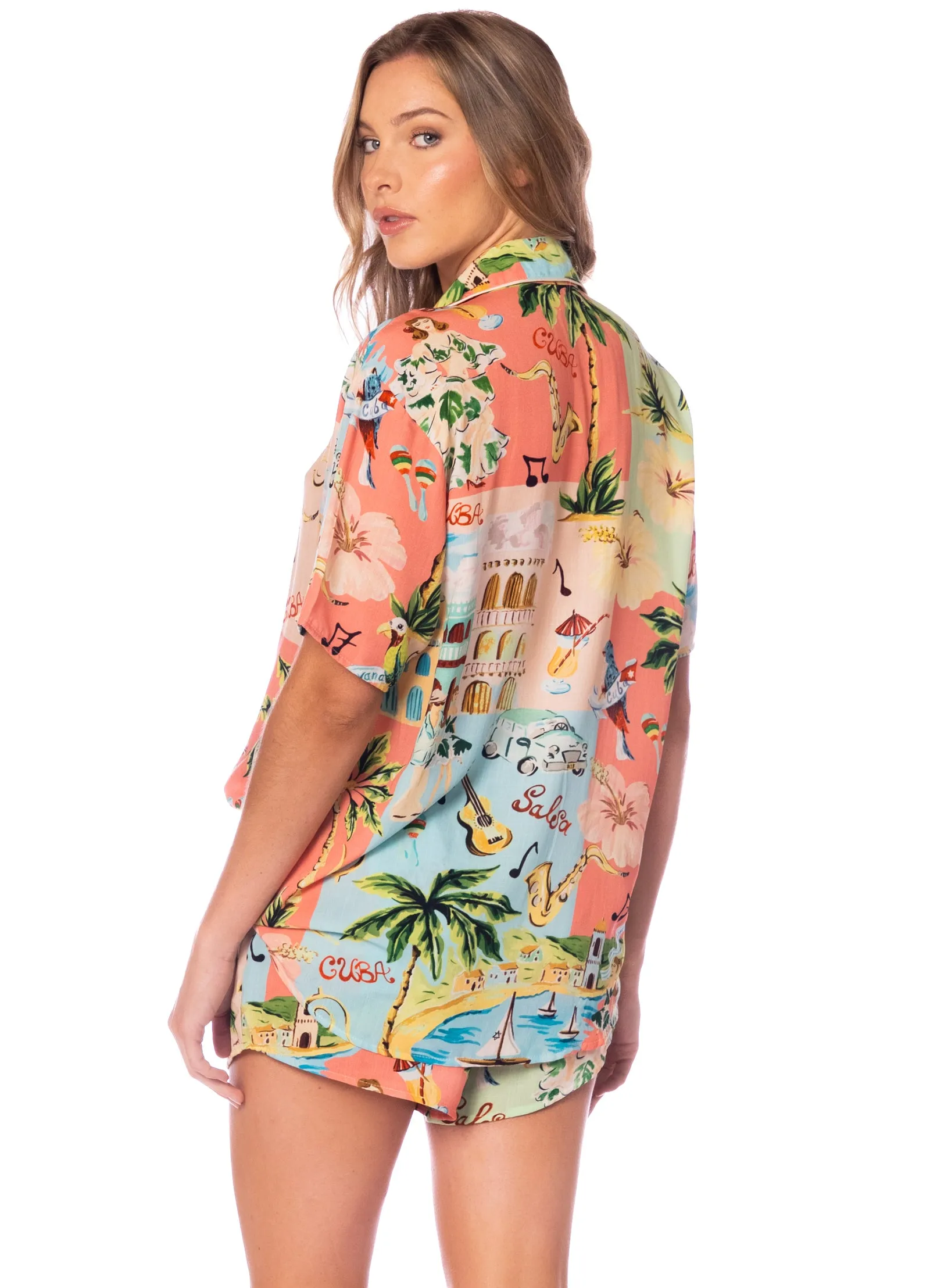 Maaji Cubanita Slumbers Short Sleeve Short Set sold by Maaji product image thumbnail 2