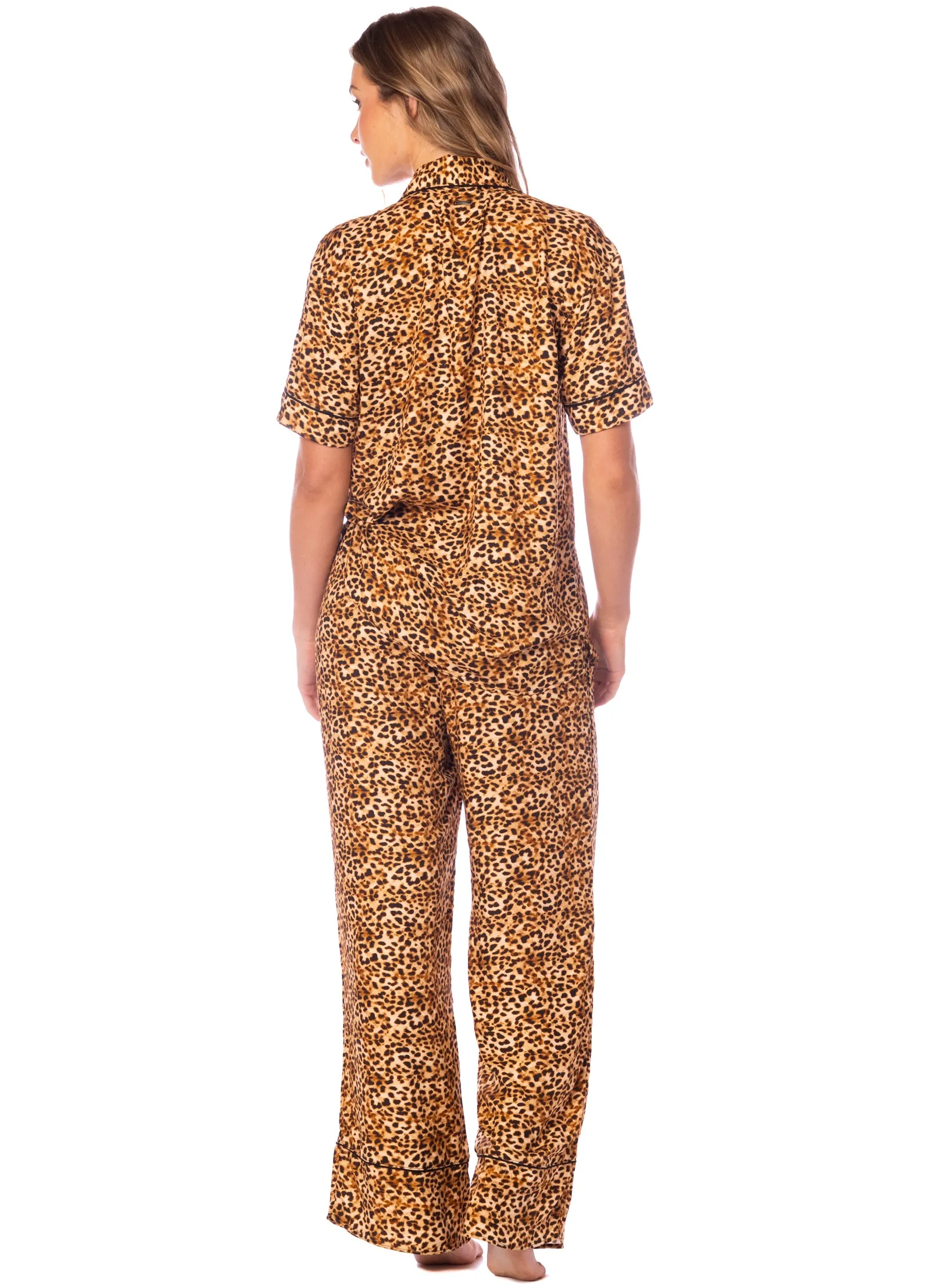 Maaji Cheeta Kameli Short Sleeve Pant Set sold by Maaji product image thumbnail 2