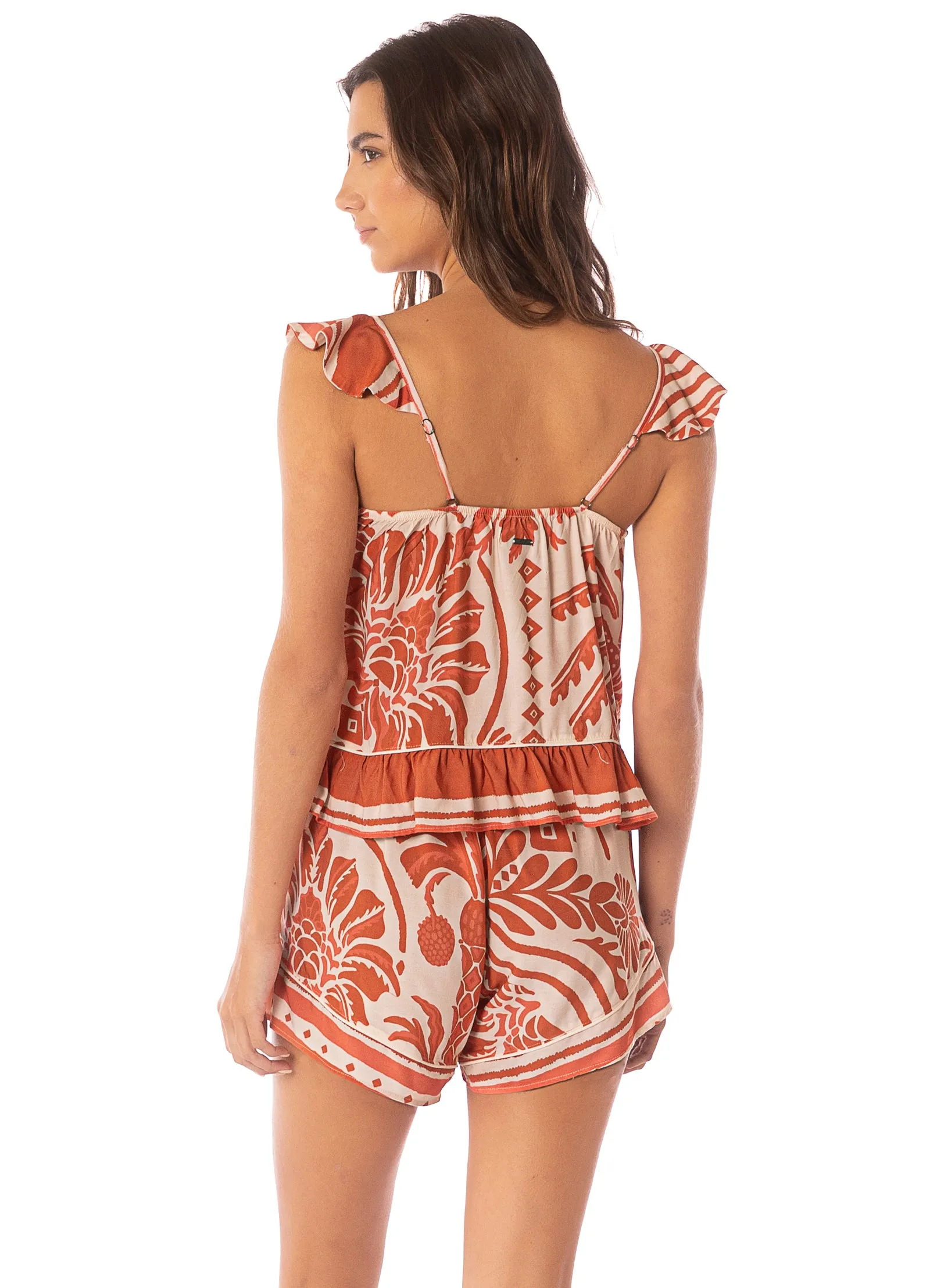 Maaji Botanic Engraving Serenity Short Sleeve Short Set sold by Maaji product image thumbnail 2