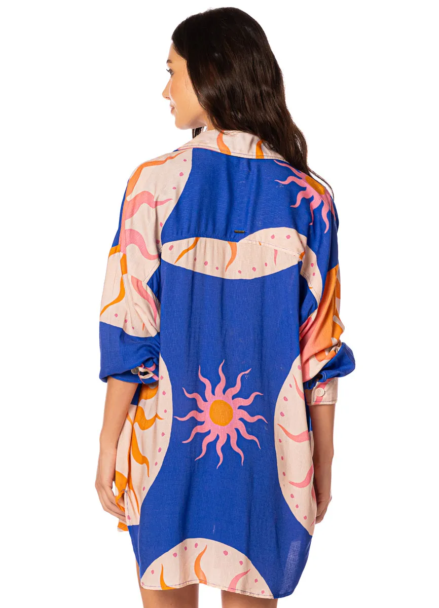 Maaji Sunlit Bloom Dreambound V Long Shirt sold by Maaji product image thumbnail 2
