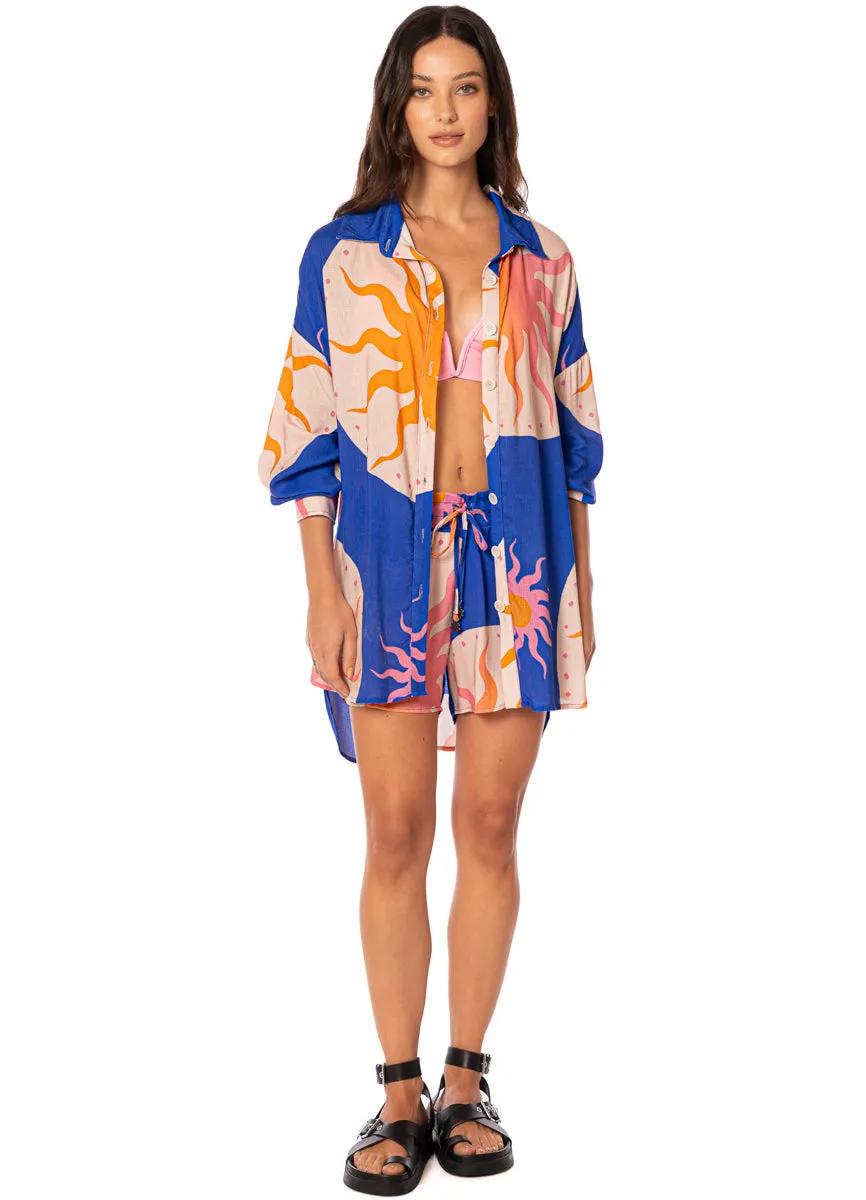 Maaji Sunlit Bloom Dreambound V Long Shirt sold by Maaji product image thumbnail 3