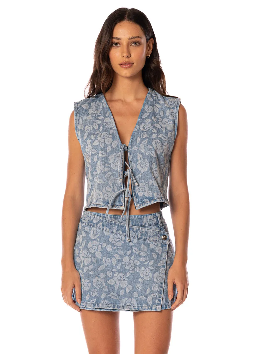 Maaji Blushing Petals Key Vest sold by Maaji