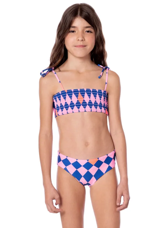 Maaji Like A Diamond Belly Girls Bikini Set sold by Maaji