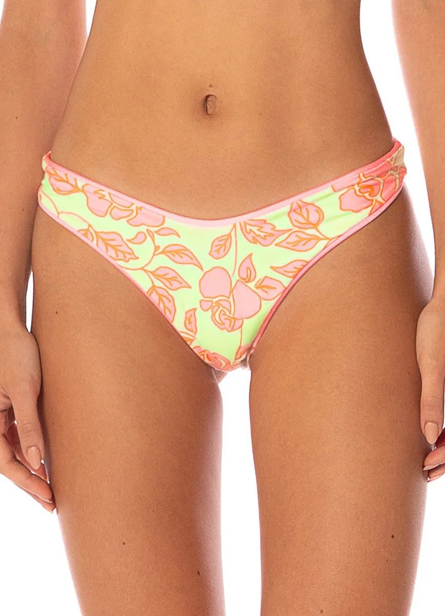 Maaji Taffy Pink Sublimity Regular Rise Classic Bikini Bottom sold by Maaji product image thumbnail 5