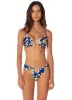 Maaji Cobalt Flora Splendour Regular Rise Thin Side Bikini Bottom sold by Maaji