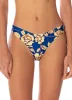Maaji Cobalt Flora Splendour Regular Rise Thin Side Bikini Bottom sold by Maaji