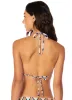 Maaji Stamped Blooms Balmy Sliding Triangle Bikini Top sold by Maaji
