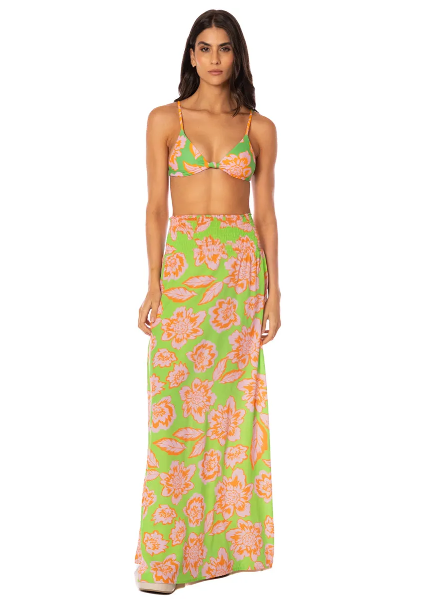 Maaji Sunset Petals Aubrey Long Skirt sold by Maaji